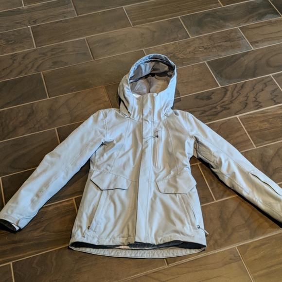 The North Face gray 2 in 1 jacket - Picture 1 of 8